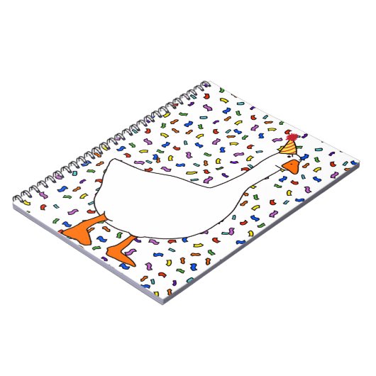 Carnet d'oie grincheux (Côté gauche)