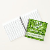 Carnet Doigts verts (Intérieur)