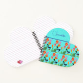 Carnet d'oiseaux australiens Abstraits Blue Wren (Intérieur)