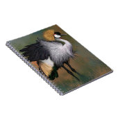 Carnet d'oiseaux de la grue couronnée (Côté Droit)