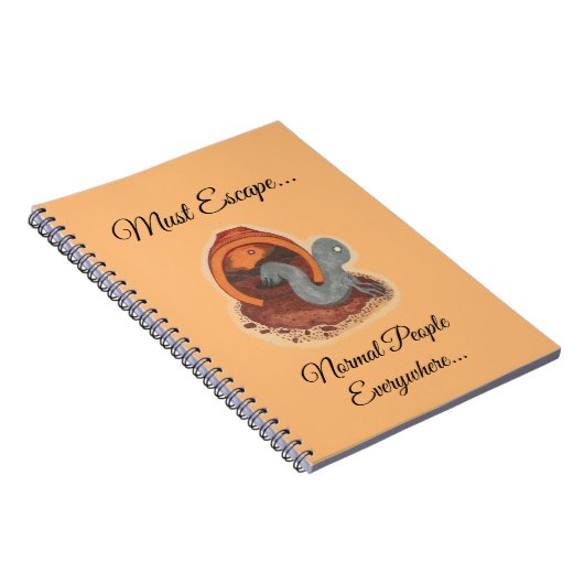 Carnet Doit Échapper..La Créature Pointée (Côté Droit)