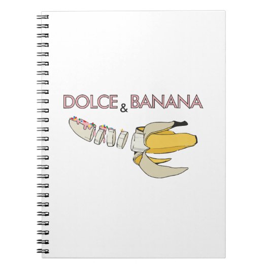 Carnet Dolce & Banana (Devant)