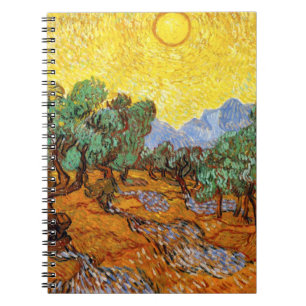 Carnet d'oliviers de Van Gogh
