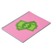 Carnet Dollar de l'argent du dessin (Côté gauche)