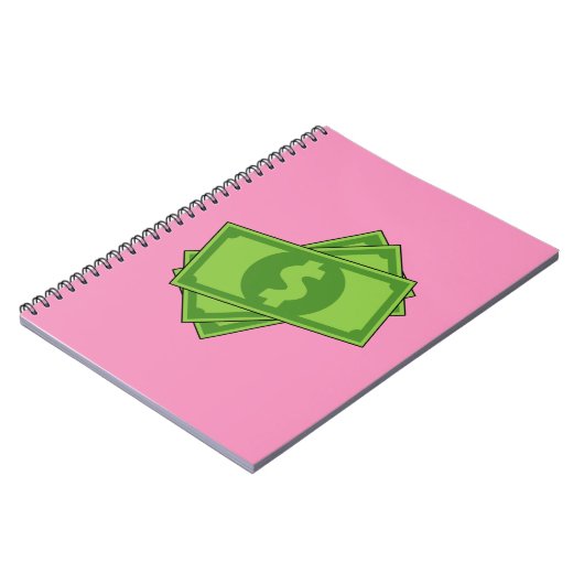 Carnet Dollar de l'argent du dessin (Côté gauche)