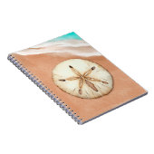 Carnet Dollar de sable d'aquarelle sur la plage (Côté Droit)