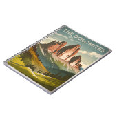 Carnet Dolomites, Italie vintage (Côté gauche)