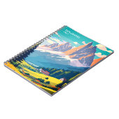 Carnet Dolomites Italie Vintage voyage (Côté gauche)