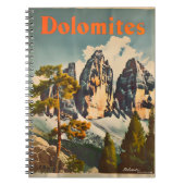 Carnet Dolomites Vintage (Devant)