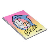 Carnet Dolphin and Fish Ocean Dream Ordinateur portable p (Côté Droit)