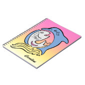 Carnet Dolphin and Fish Ocean Dream Ordinateur portable p (Côté gauche)