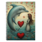 Carnet Dolphin Love 1 (Devant)