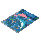 Carnet Dolphins Ocean Life (Côté gauche)