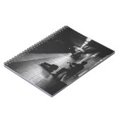 Carnet d'ombre violoniste de métro (Côté gauche)