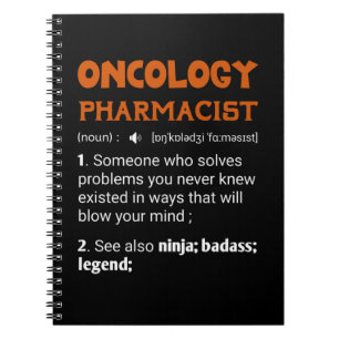 Carnet Don d'appréciation pour Oncologie Pharmacien
