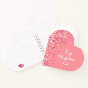 Carnet Don de l'enseignant Appréciation de l'enseignant C