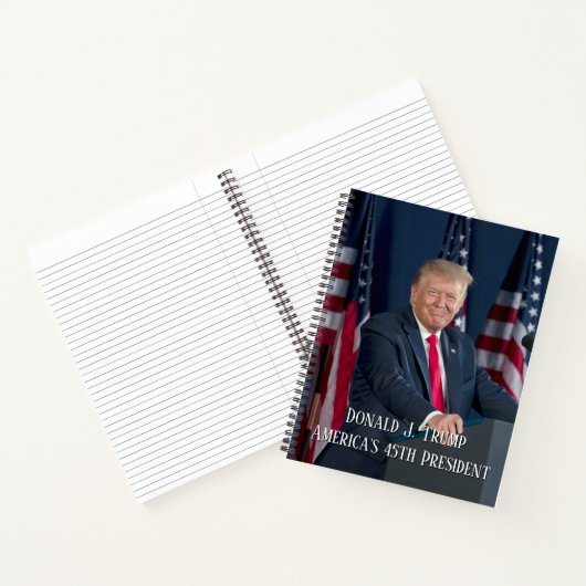 Carnet Donald J. Trump 45e président Keepsaké (Intérieur)