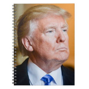 Carnet Donald Trump Portrait