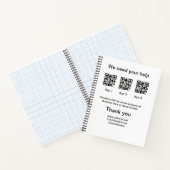 Carnet Donation Collection conseil pot ajouter votre q r  (Intérieur)