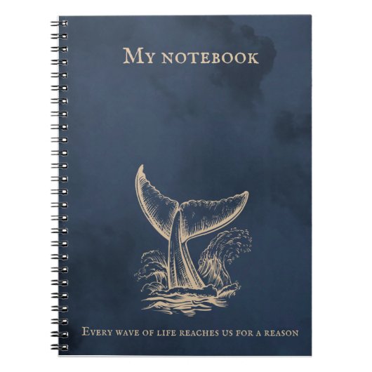 Carnet d'onde - Journal inspirée des océans pour l (Devant)