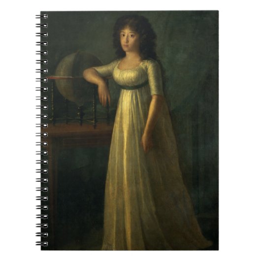 Carnet Donna Joaquina Tellez-Giron, fille du duc (Devant)