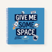 Carnet Donne-Moi De L'Espace (Devant)