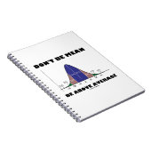 Carnet Don't Be Mean Be Above Average (Côté Droit)