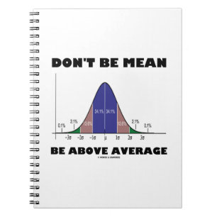 Carnet Don't Be Mean Be Above Average