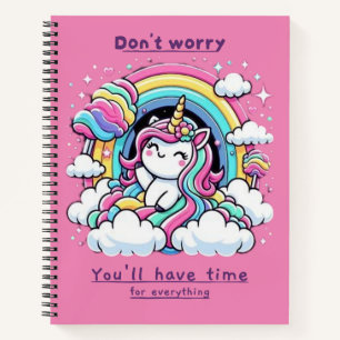 Carnet Don't Worry, You'll Have Time for Everything"