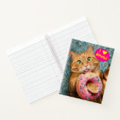 Carnet Donut mangeur de chats (Intérieur)
