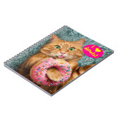Carnet Donut mangeur de chats (Côté gauche)
