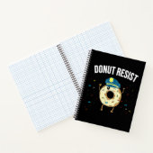 Carnet Donut Résistez À Mème Drôle Officier De Police Sou (Intérieur)