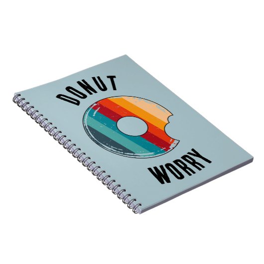 Carnet Donut Worry Green (Côté Droit)