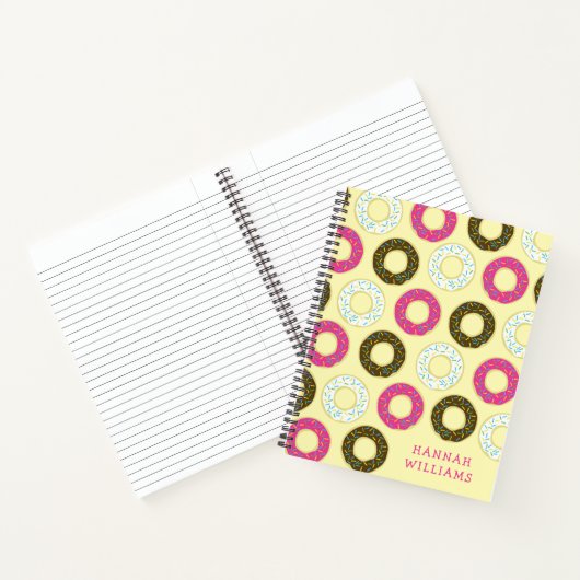 Carnet Donuts Cute Enfant Gâteau (Intérieur)