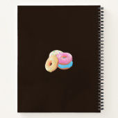 Carnet Donuts et Coeurs colorés et savoureux (Dos)