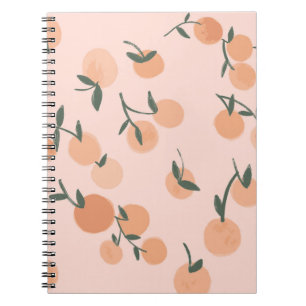 Carnet Doodart : Orange Cherry Vintage Motif