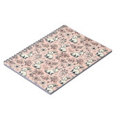 Carnet Doodé Boulet Cute & Cerise Fleur (Côté gauche)