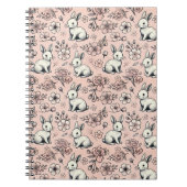 Carnet Doodé Boulet Cute & Cerise Fleur (Devant)