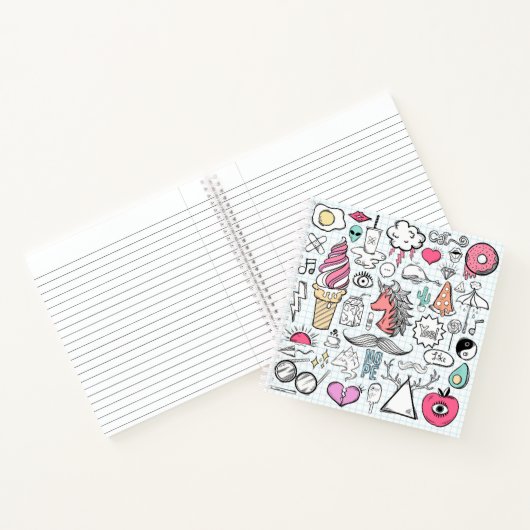 Carnet Doodle (Intérieur)