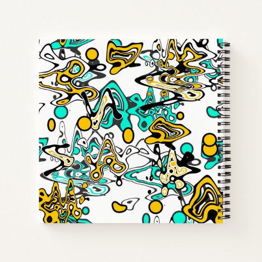 Carnet Doodle, abstrait (Dos)