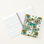 Carnet Doodle, abstrait (Intérieur)