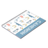 Carnet Doodle Animal Fun Pattern (Côté gauche)