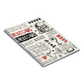 Carnet doodle barbecue fou (Côté Droit)