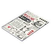 Carnet doodle barbecue fou (Côté gauche)
