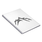Carnet Doodle de montagne (Côté Droit)