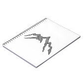 Carnet Doodle de montagne (Côté gauche)