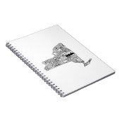 Carnet Doodle détaillé de New York (Côté Droit)