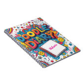 Carnet Doodle Diary – Amusement & Créativité Personnalisé (Côté Droit)