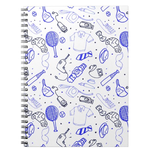 Carnet Doodle fête des pères (Devant)