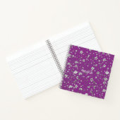 Carnet Doodle Flower personnalisable (Intérieur)